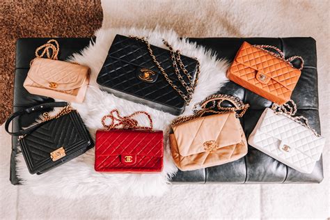 Chanel purse collection